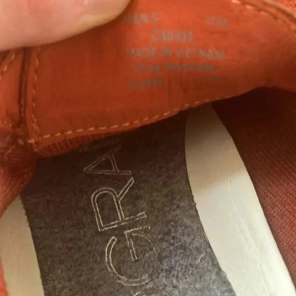 Cole Haan Grand Zero orange  rust shoes - Picture 6 of 7
